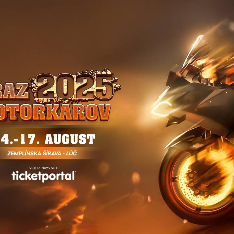 Zraz Motorkárov Zemplínska Šírava 2025