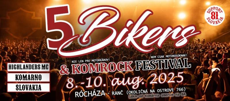 5. Bikers & Komrock Fest