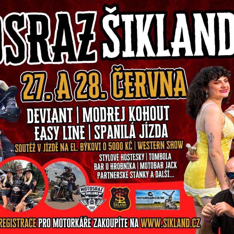 XVI. MOTOSRAZ ŠIKLAND 2025