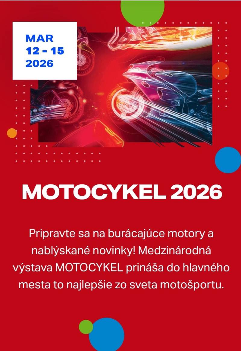 výstava MOTOCYKEL 2026