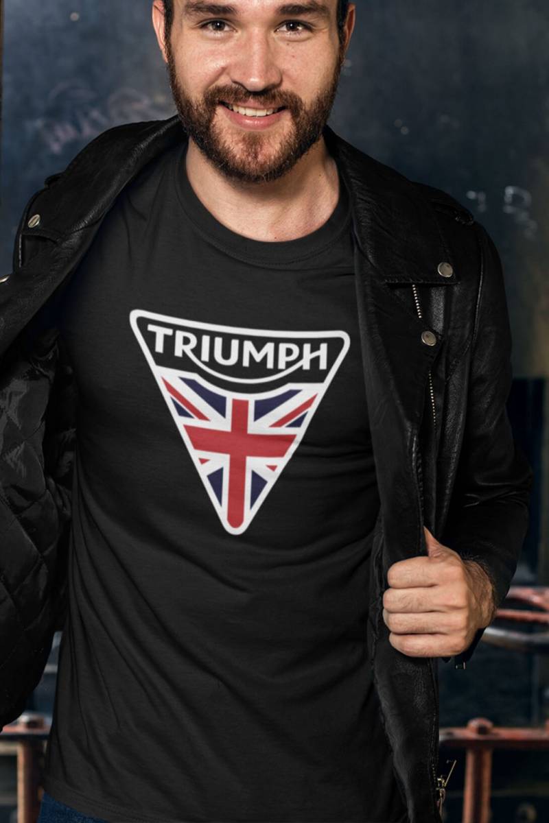 Pánske tričko Triumph kingdom logo