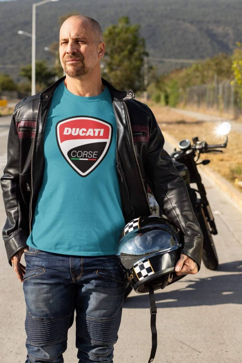 Pánske tričko Ducati corse logo