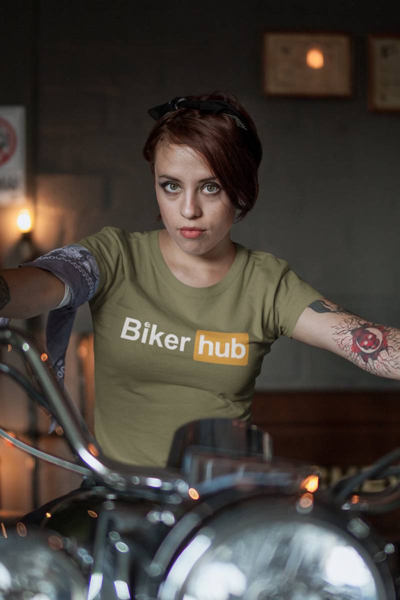 Dámske tričko biker hub