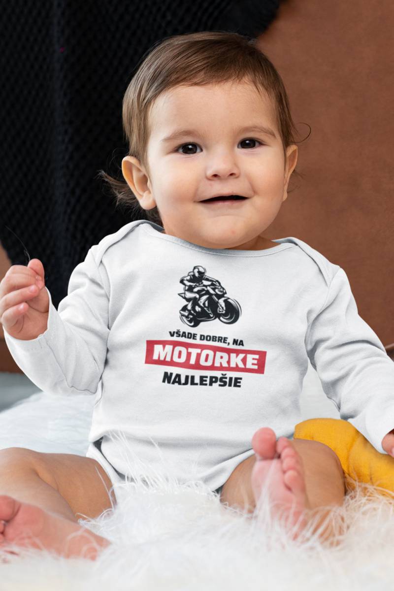 Dojčenské body všade dobre, na motorke najlepšie